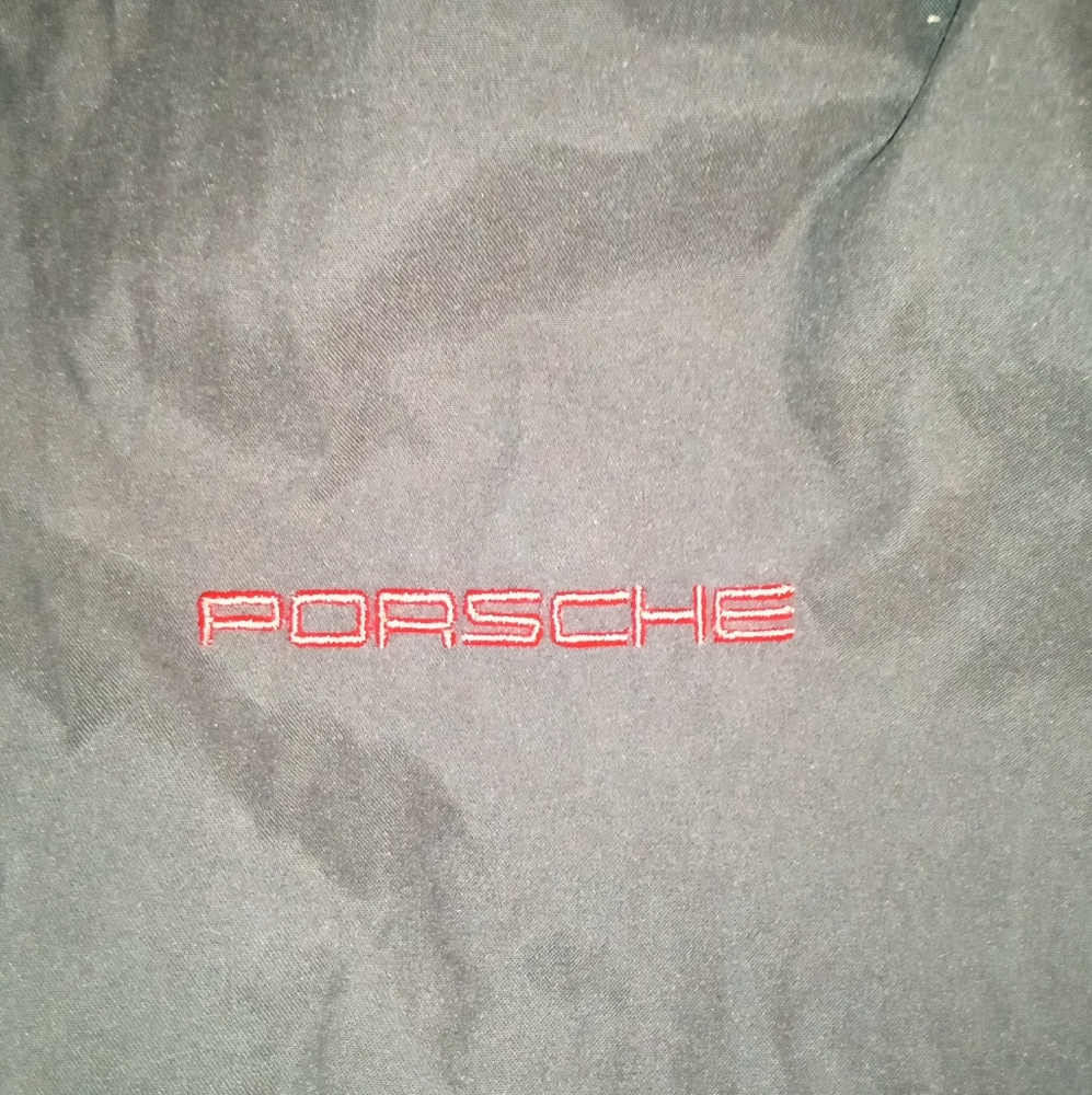 Reversible Porsche fleece/windbreaker